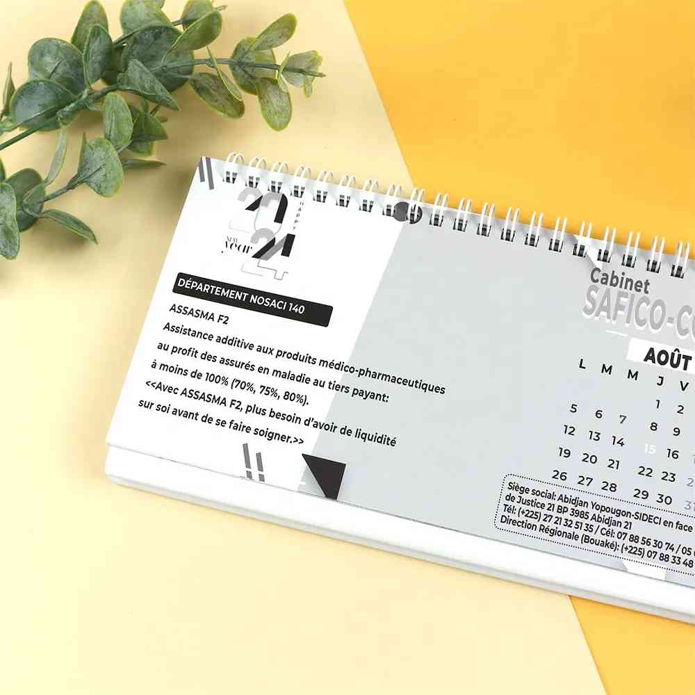 Practical Flip printable calendar Office Family Business - Image 3