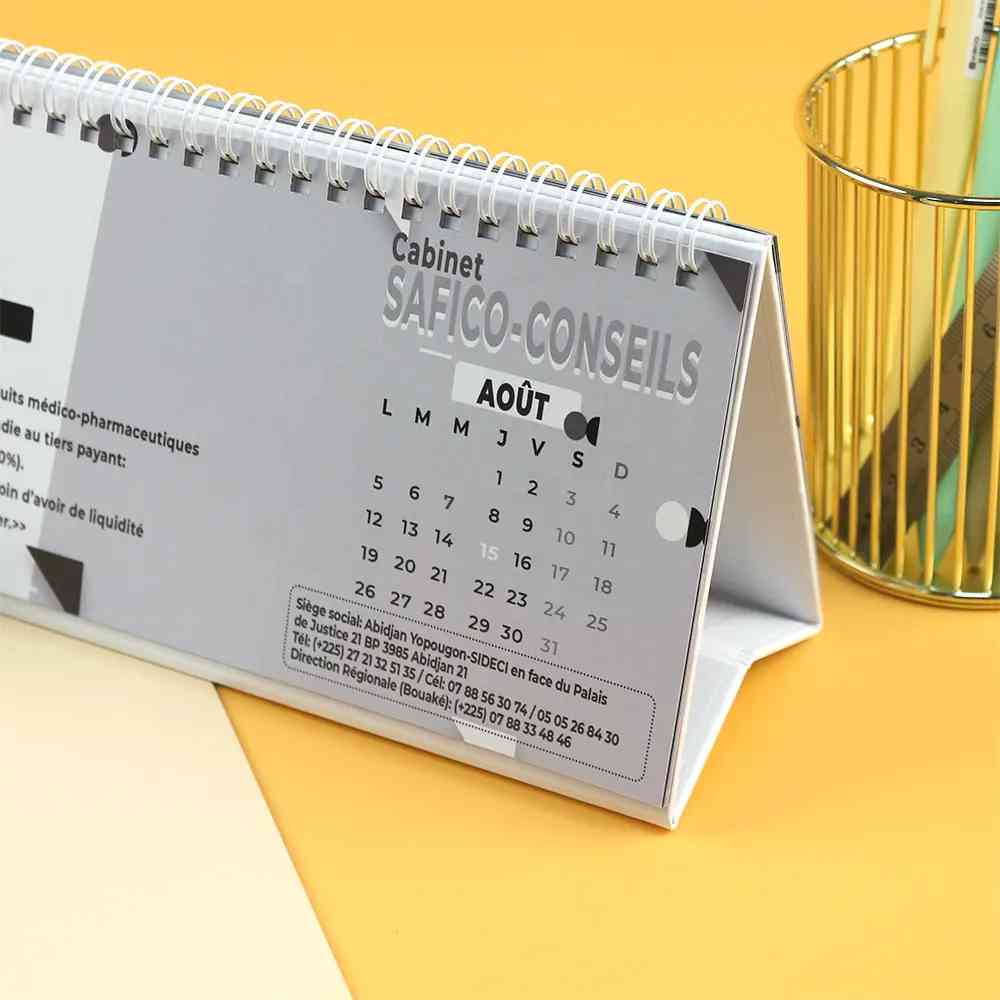 Practical Flip printable calendar Office Family Business - Image 4