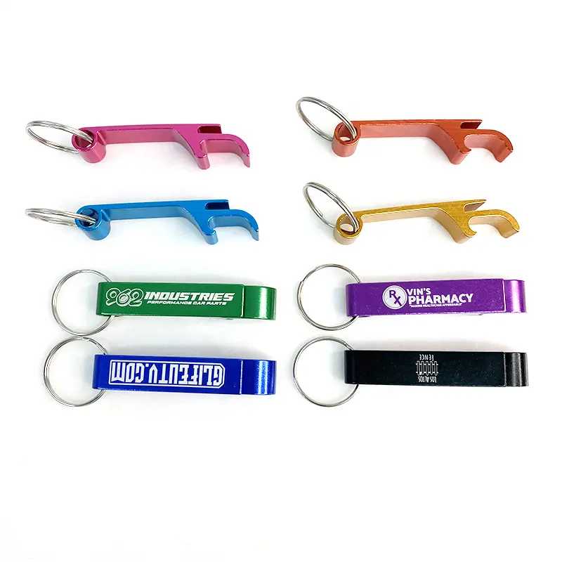 High quality Keychain with Bottle Opener Stainless Steel - Image 2